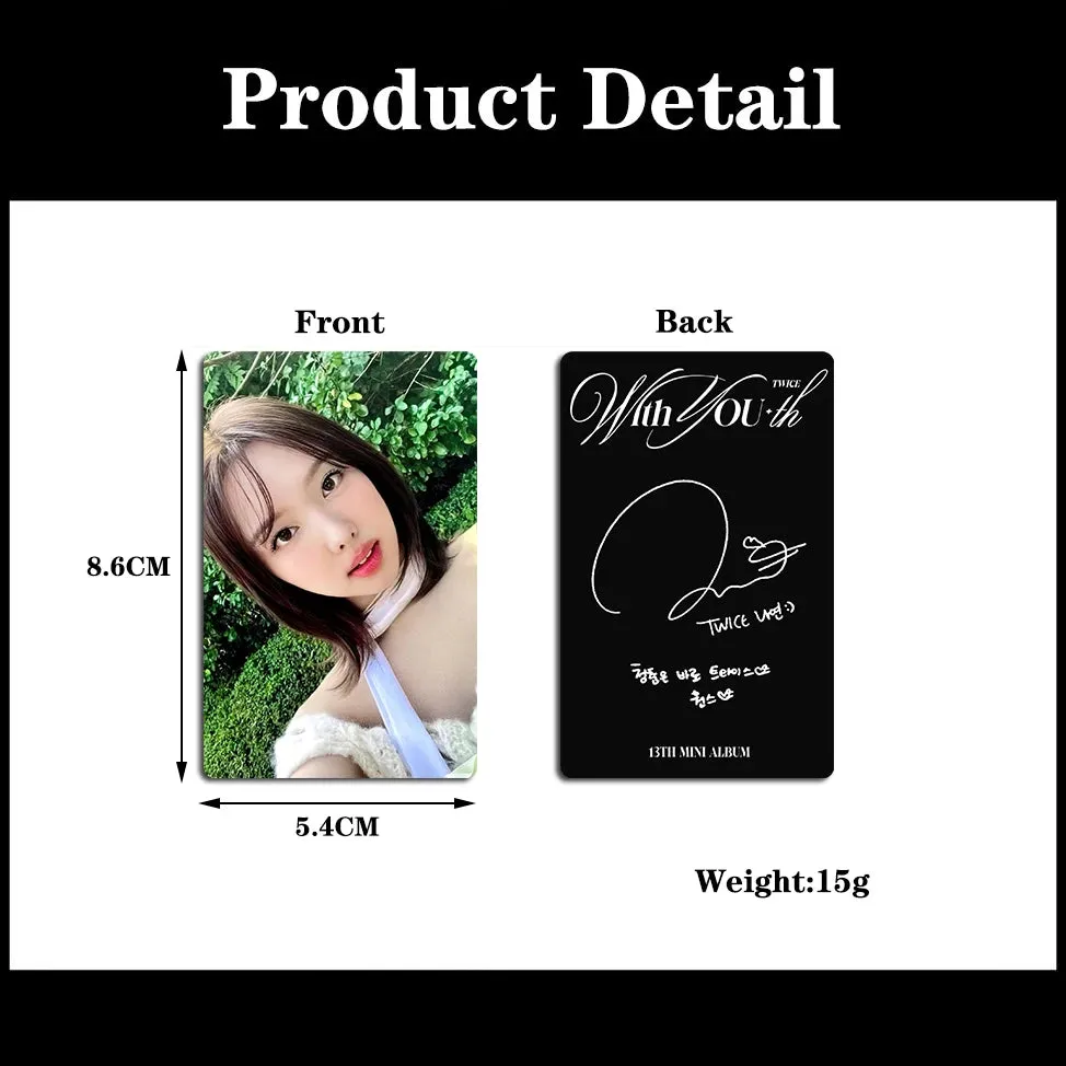 Twice MINI 13 Album With YOU-th Photocard 9pcs/set