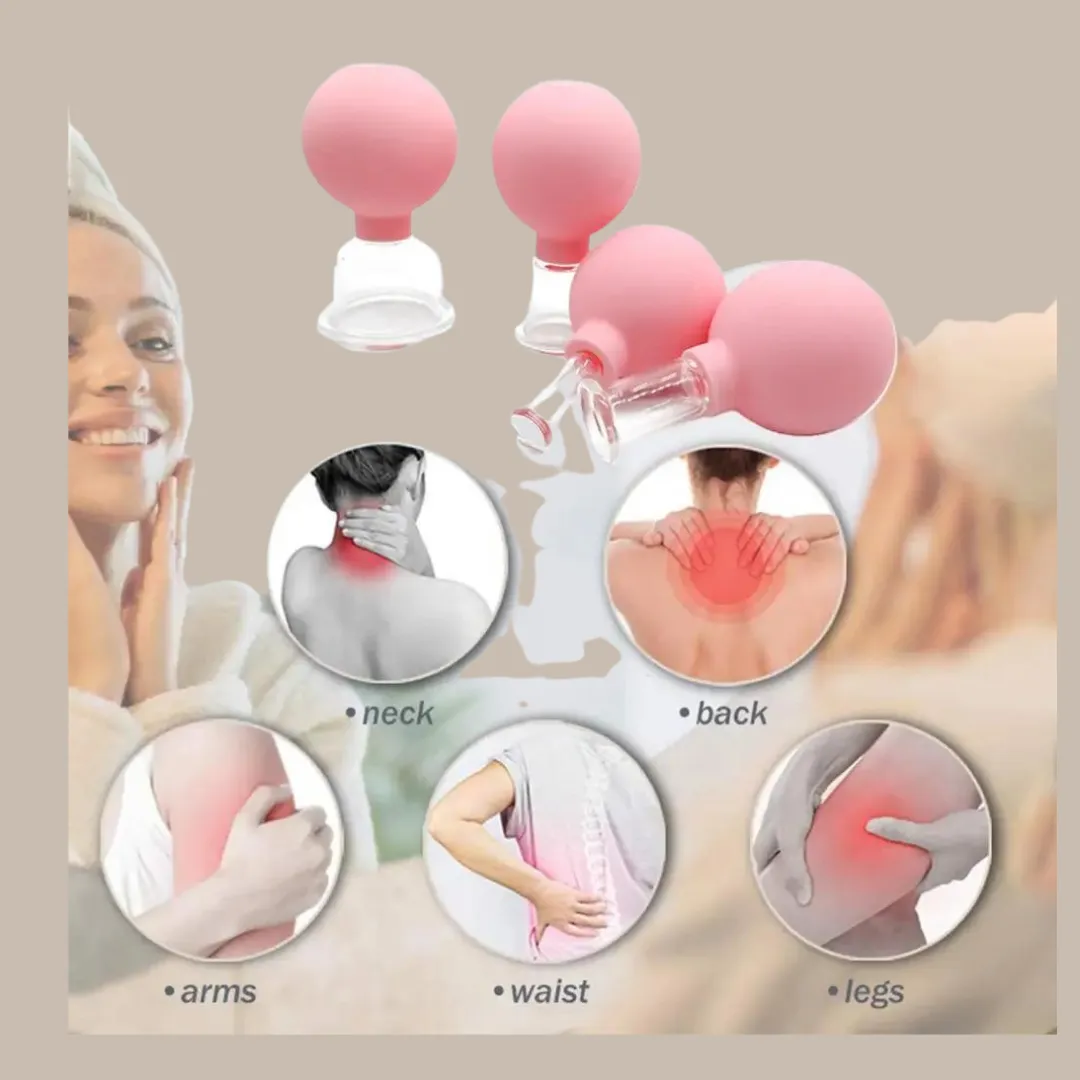 Vacuum Rubber Cupping Massage