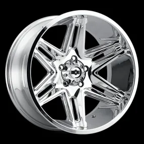 Vision Off-Road 363 Razor 20X10 5X139.7 -25mm Chrome