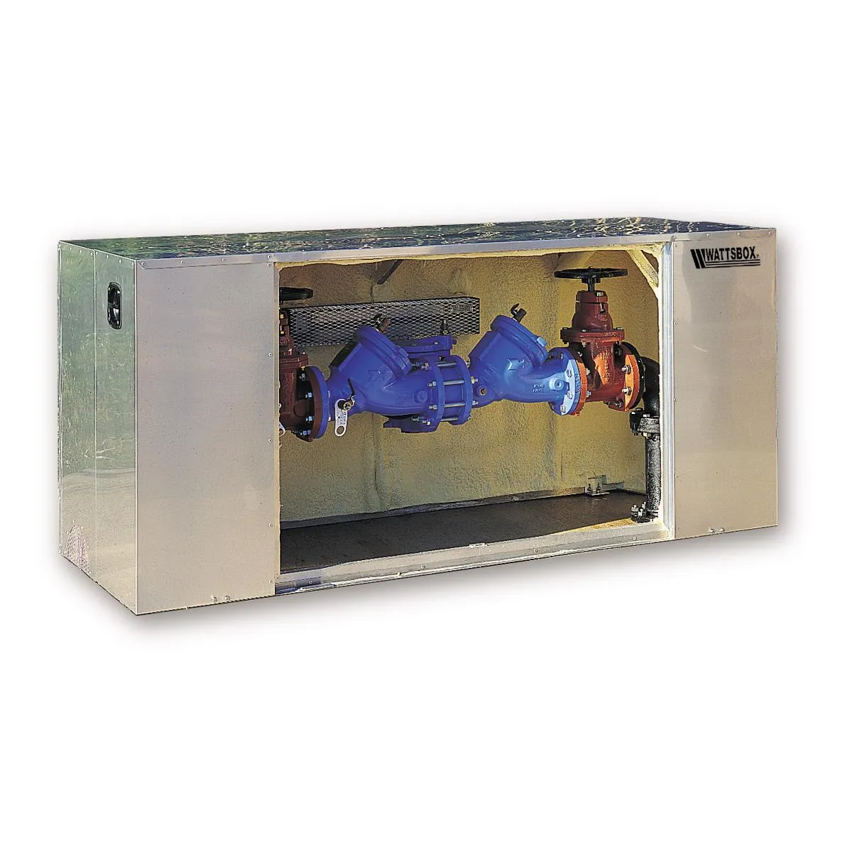 Watts WB-PVB2 26 In X 12 In X 20 In Fiberglass Protective Insulated Pressure Vacuum Breaker Enclosure