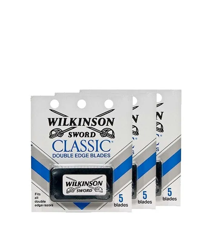 Wilkinson Sword - Double Edge Blades (5 pcs), 3 Pack