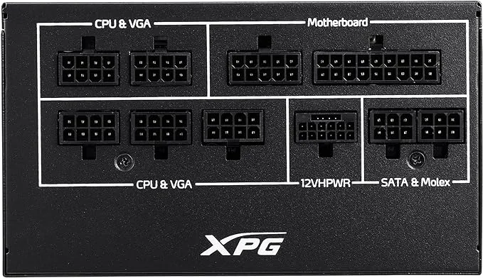 XPG CORE REACTOR GOLD 850W II BKCUS Gaming Power Supply Modular