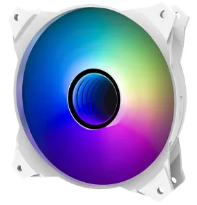 ZM-IF120 Infinity Mirror ARGB 120mm Case Fan - White